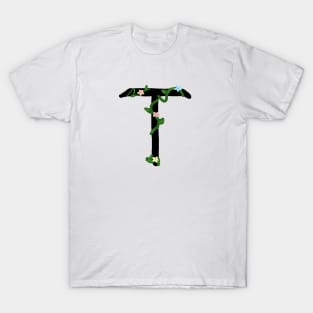 "T" initial T-Shirt